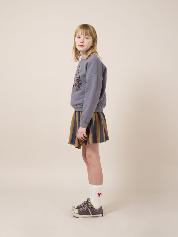 Kids Bobo Choses Happy Sad Full Flared Skirt Kids Bobo Choses Happy Sad Full Flared Skirt