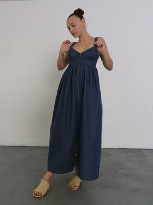 MARA HOFFMAN MO DRESS - DARK DENIM 