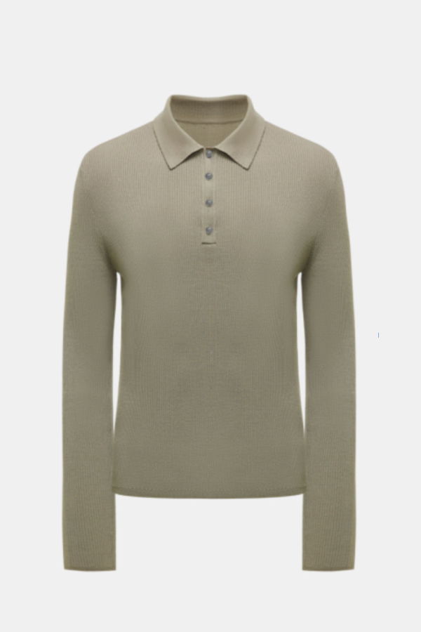 Team Wang Reset Polo Knit Top