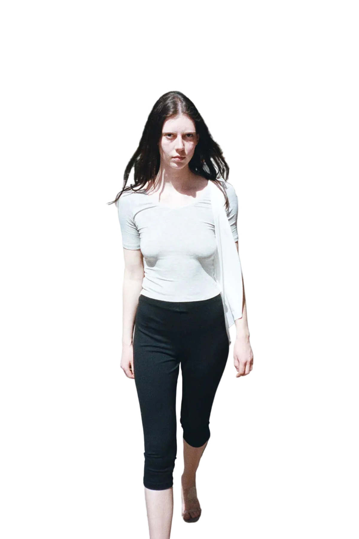 Maryam Nassir Zadeh Lara Sash Top - Allumino/White - Image 6 of 9