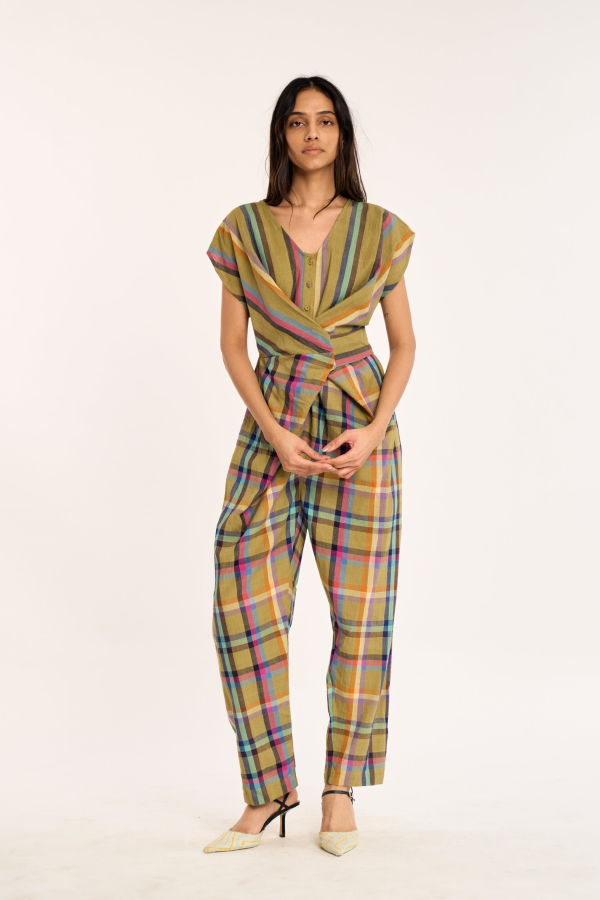 RUJUTA SHETH Venus Wrap Jumper - Spice Trail