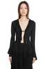CARO CHIA Opherre Top - Black - Thumbnail 1