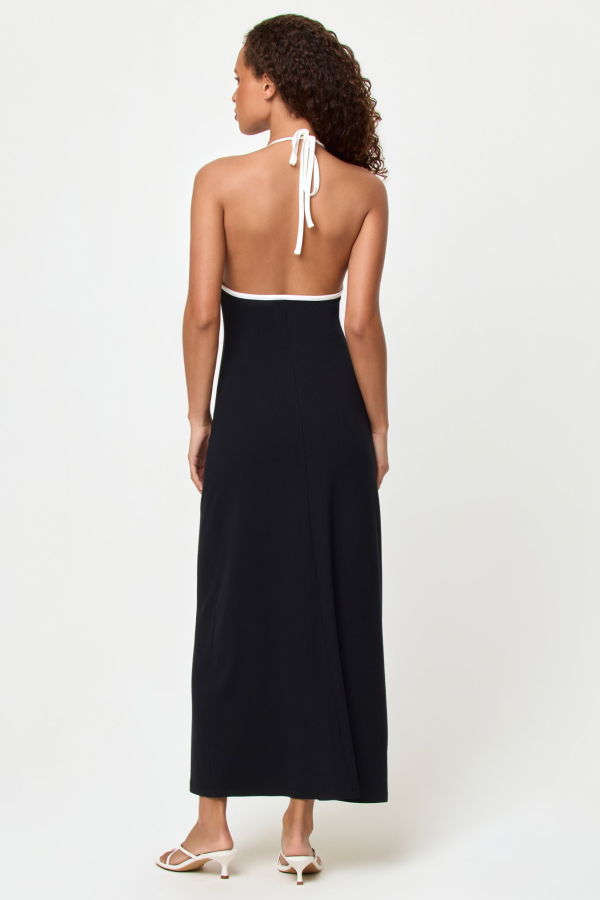 L*Space Shea Maxi Dress - Black-Cream