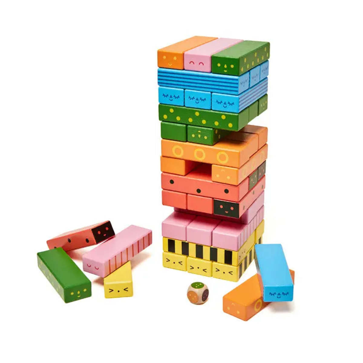 KIDS Huckleberry by Kikkerland Stack-A-Bug Wooden Stacking Game - Image 2 of 3