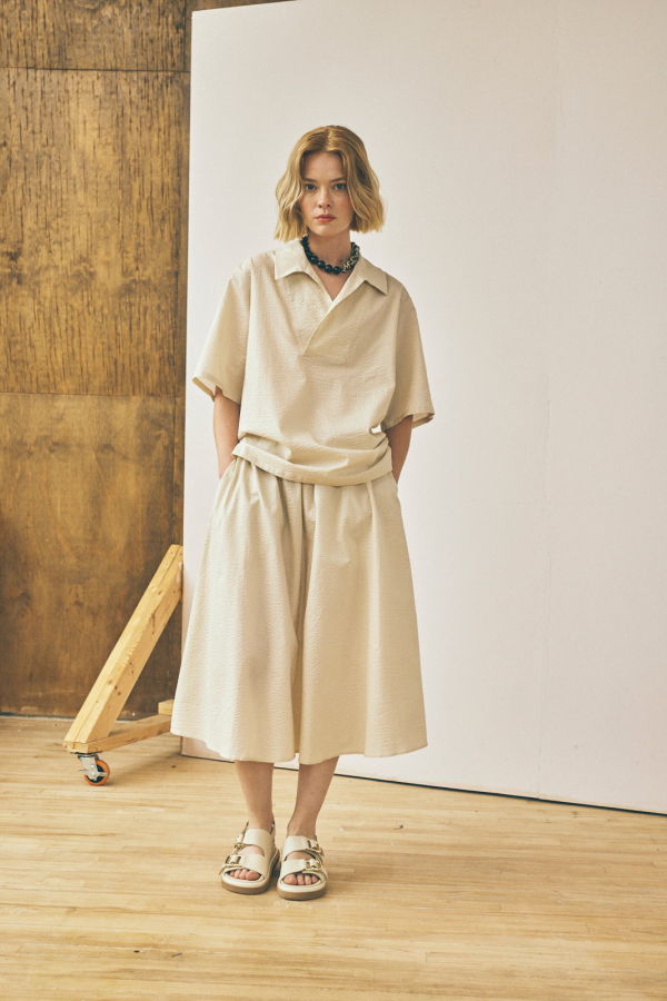 Devlyn Van Loon Flared Midi Skirt
