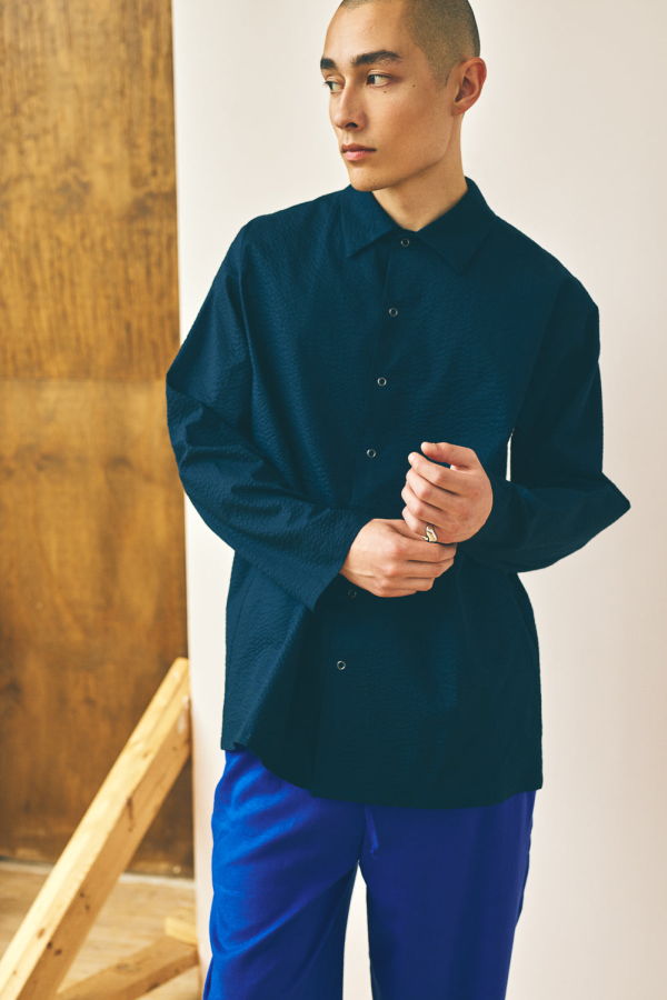 Devlyn Van Loon Oversized Snap Shirt