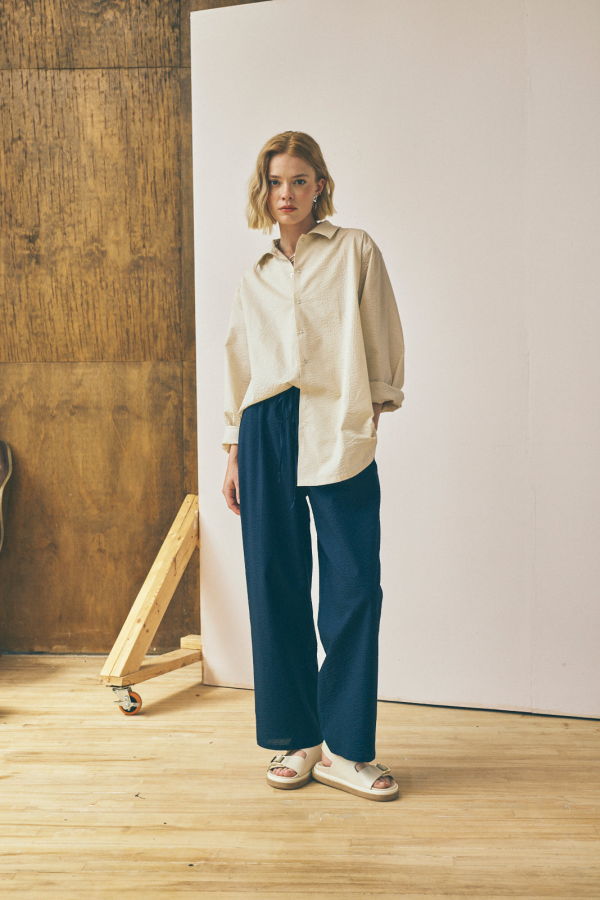 Devlyn Van Loon Oversized Snap Shirt