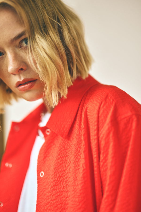 Devlyn Van Loon Oversized Snap Shirt
