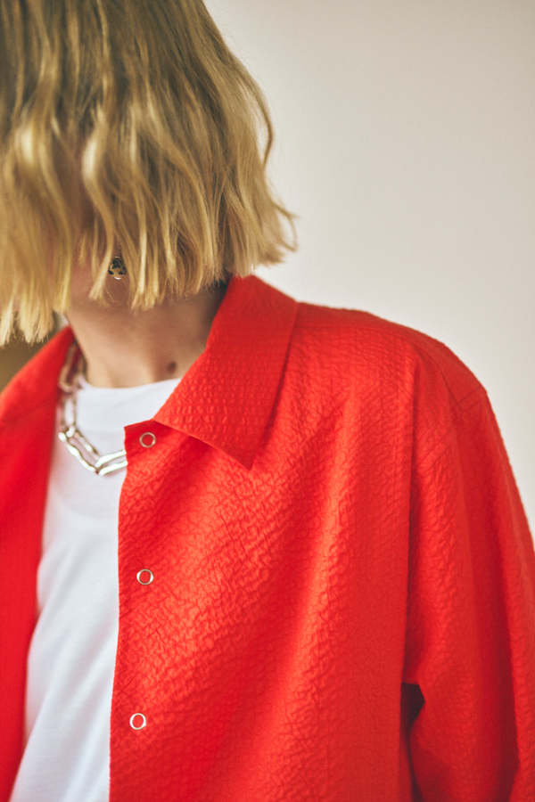 Devlyn Van Loon Oversized Snap Shirt