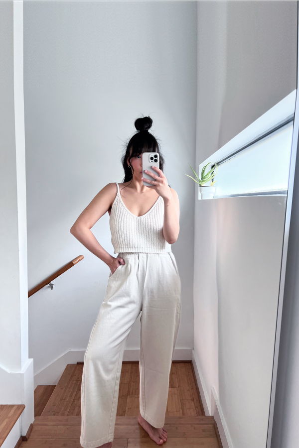 Le Bon Shoppe Arc Pants - Naturel