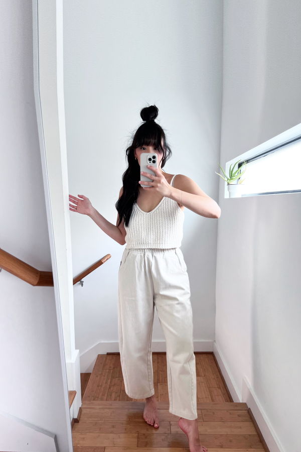 Le Bon Shoppe Arc Pants - Naturel