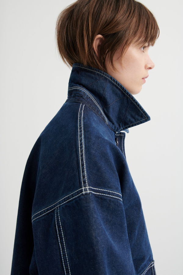 Kowtow Portrait Jacket - Indigo Denim