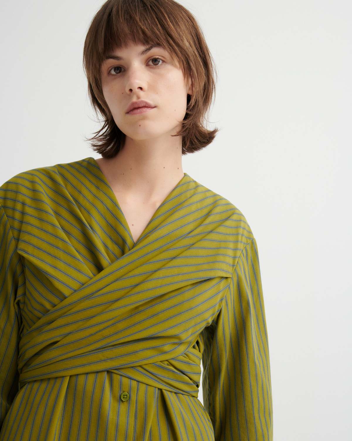 Kowtow Twist Dress - Artisan Stripe - Image 2 of 4