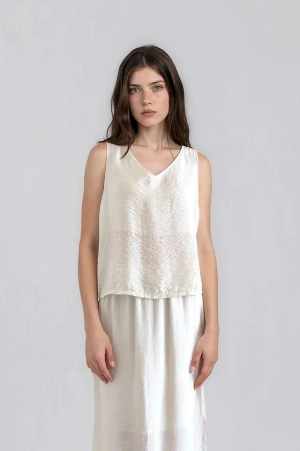 It Is Well L.A. Crinkled Tank Top