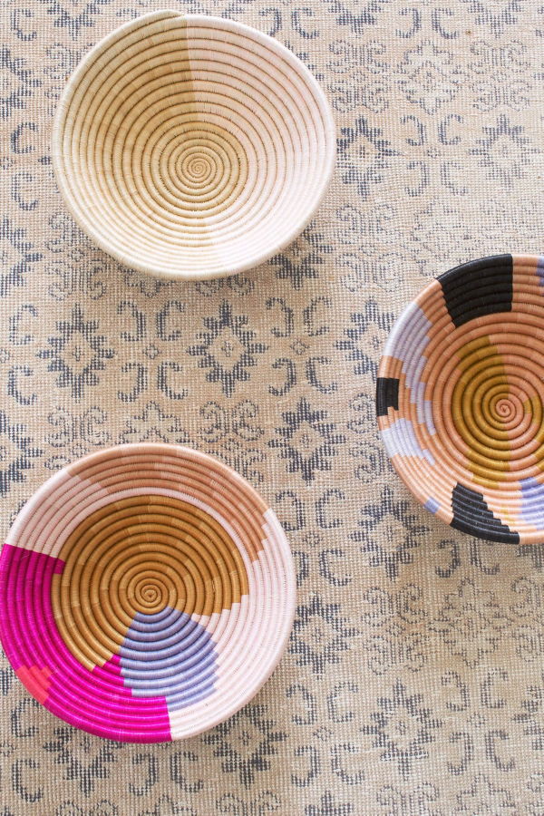 Indego Africa The Form Plateaus - Olive/Coral/Neon/Green/Mauve/Natural