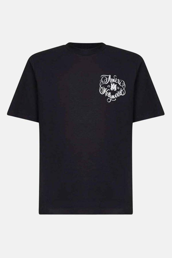 Amiri Hollywood Tee - Black