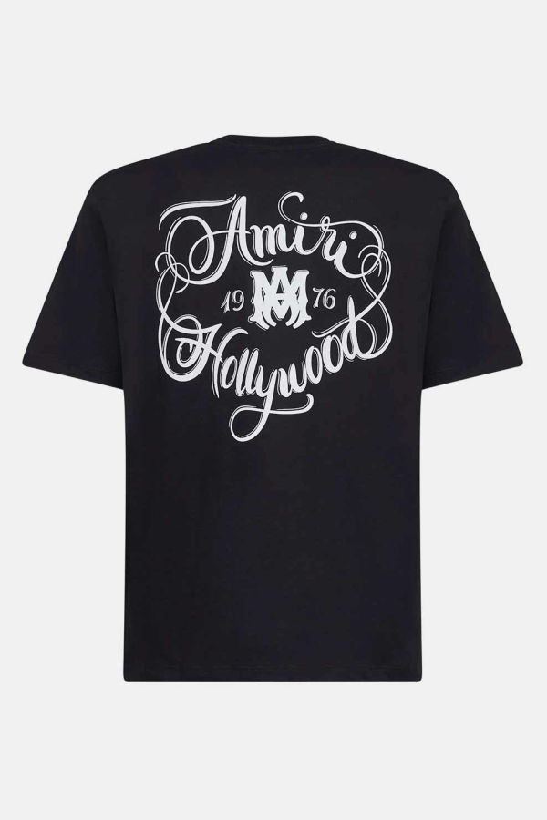 Amiri Hollywood Tee - Black