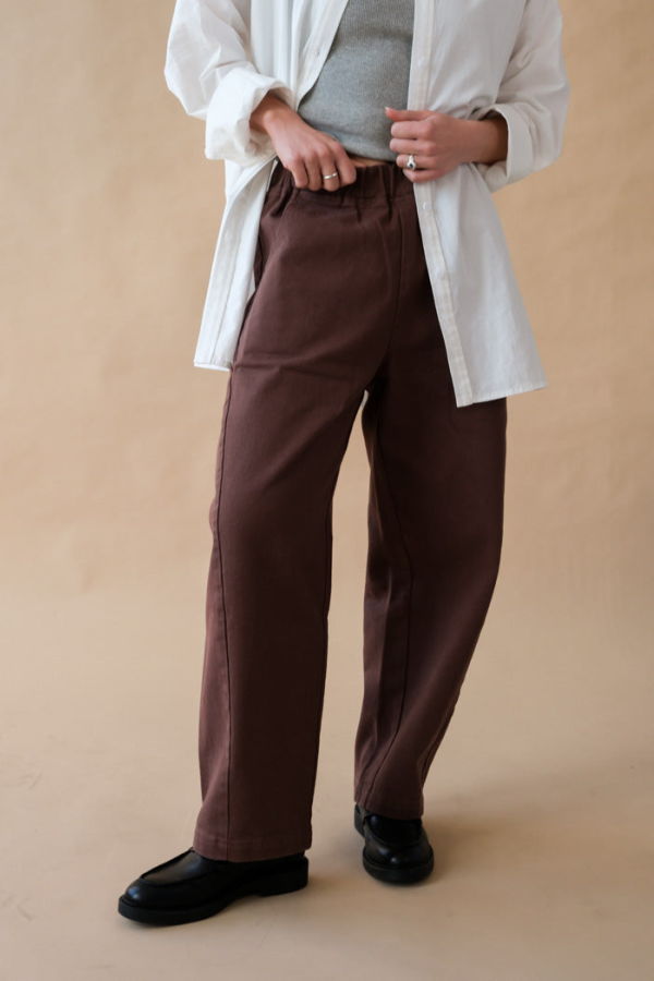 Le Bon Shoppe Arc Pants - Chocolate Canvas