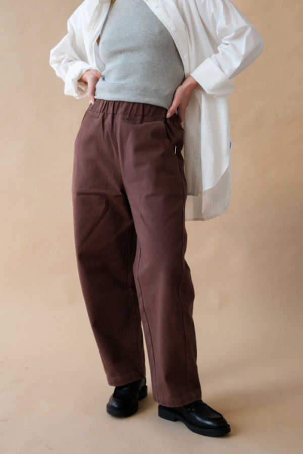 Le Bon Shoppe Arc Pants - Chocolate Canvas