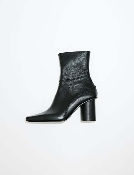 靴 serapis dust treated wellington boots Black / Grey Dust-Treated Wellington Boots - SERAPIS.CC