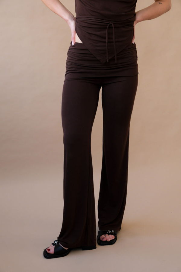 Geel Porto Pant - Americano