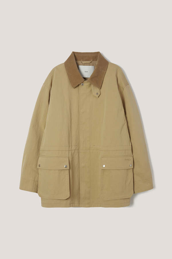 Dunst Unisex Chore Work Jacket - Beige | Garmentory