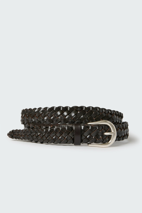 Studio Nicholson Plaited Belt - Cocoa
