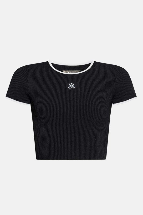 Amiri MA Baby Tee - Black