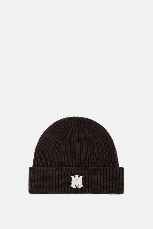 Amiri MA Beanie - Dark Brown