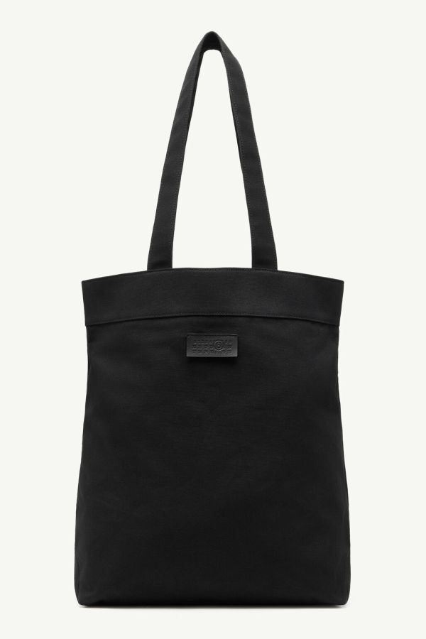 MM6 Maison Margiela Canvas Shopping Bag - Black
