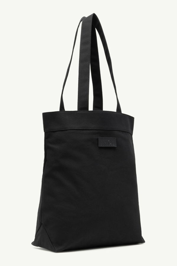 MM6 Maison Margiela Canvas Shopping Bag - Black