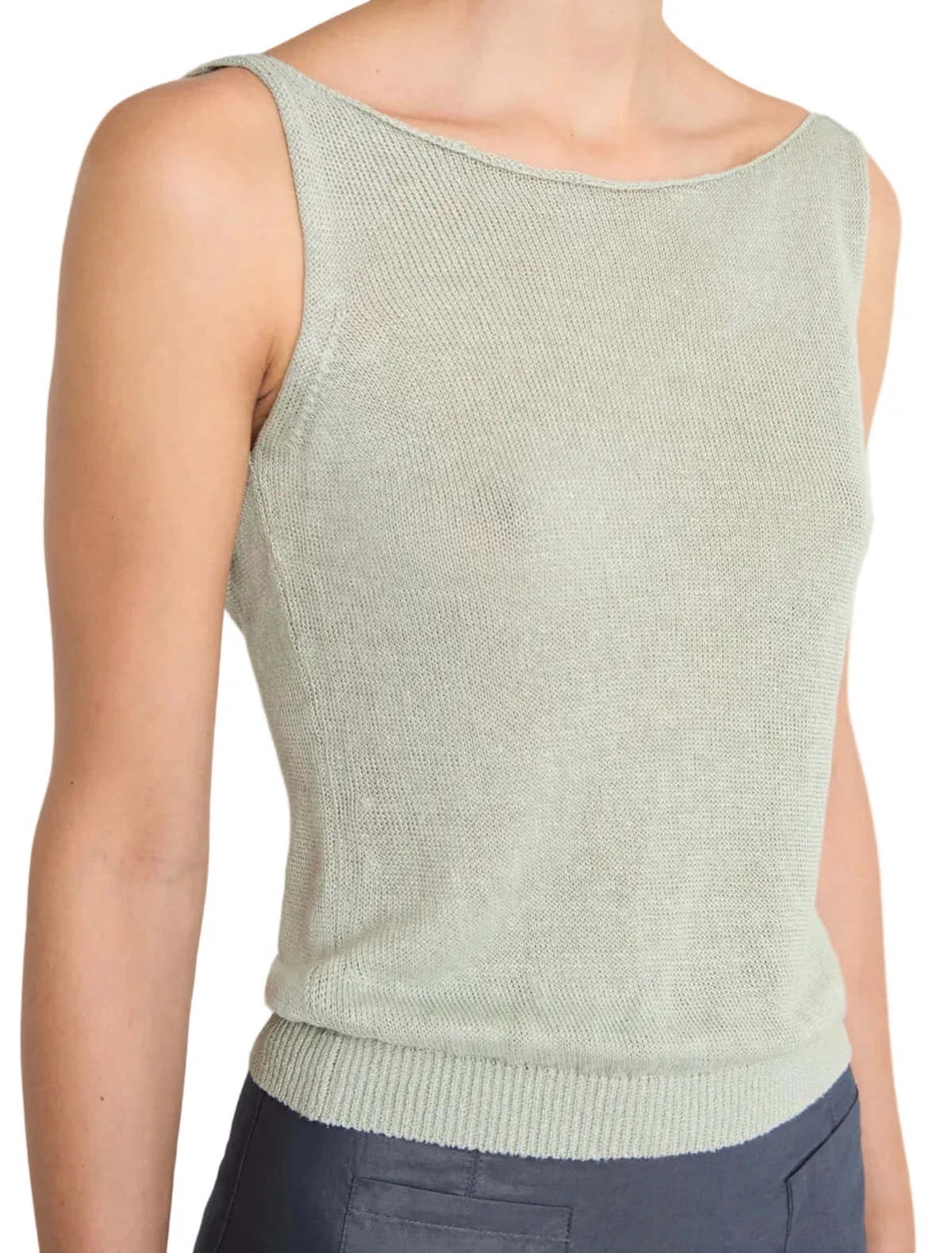 Paloma Wool Lotti Tank - Green - Image 5 of 11