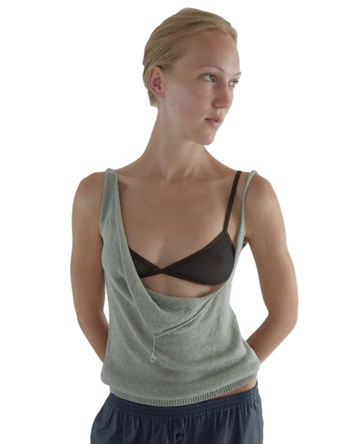 Paloma Wool Lotti Tank - Green - Image 10 of 11