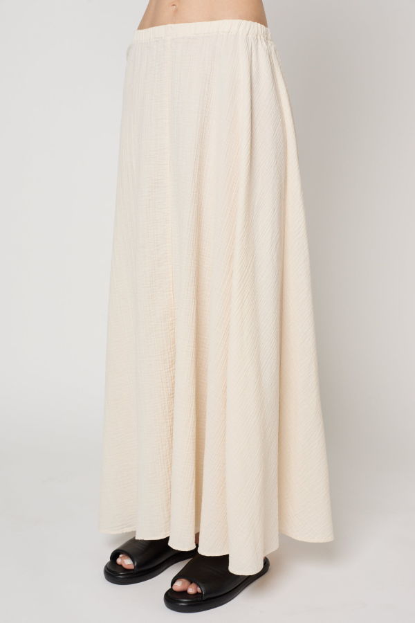 Atelier Delphine Gauze Pull On Skirt