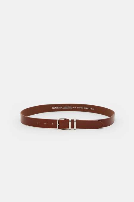 Needles Papillon Western Tip Belt - Steer Leather Black | Garmentory