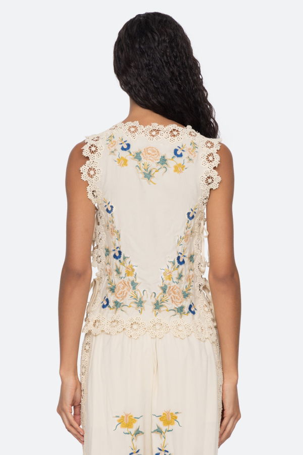Sea NY Adonna Top - Cream