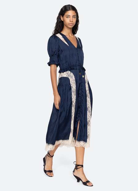 Ulla Johnson Anela Sleeveless Midi Dress - Noir | Garmentory