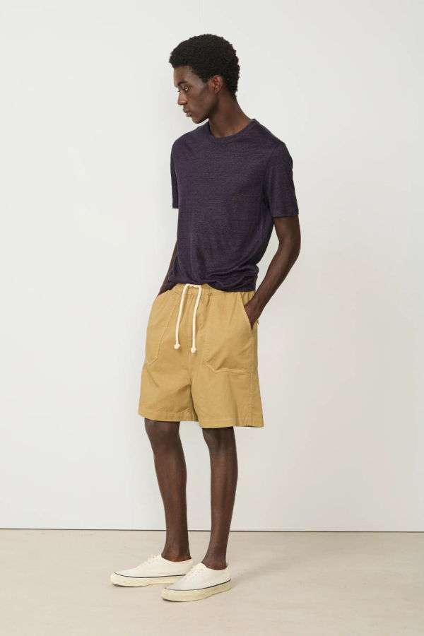 Officine Generale Fitz Shorts - British Khaki