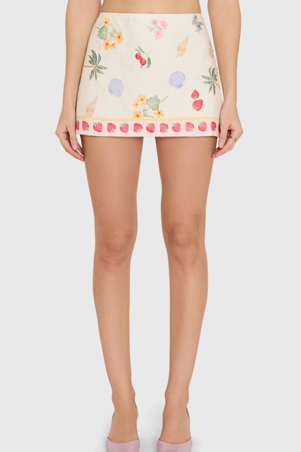 Amanda Uprichard Jace Skort - Boardwalk Print