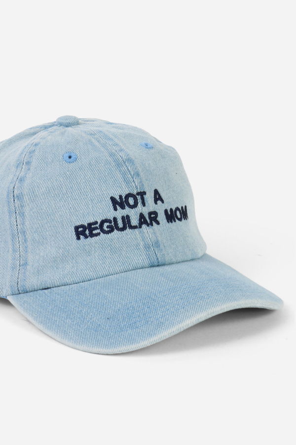 INTENTIONALLY __________. Not a Regular Mom Dad Cap