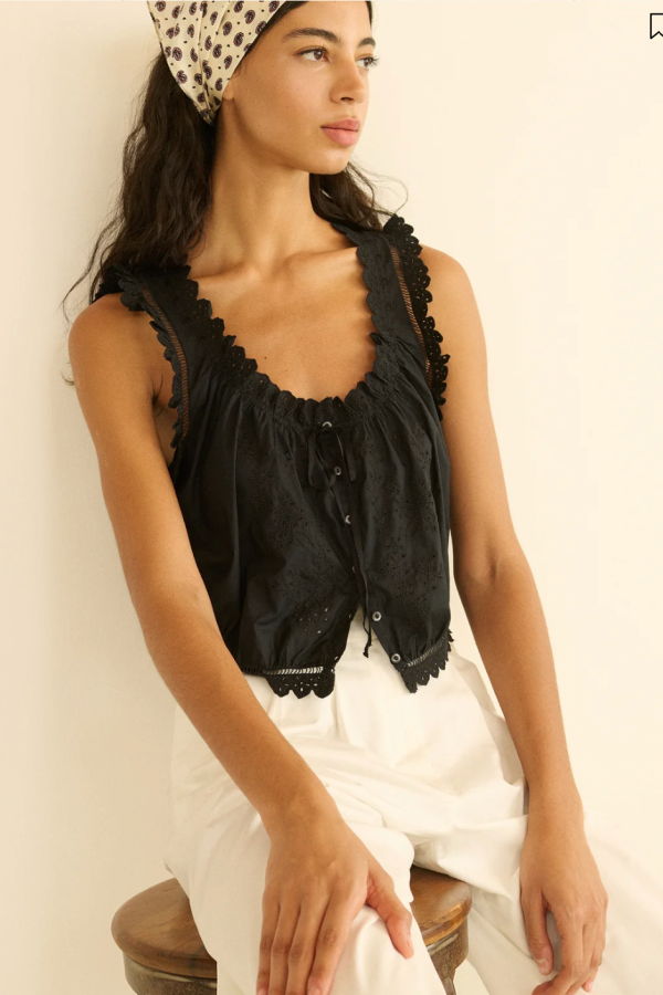 DÔEN Traveler Top - Black