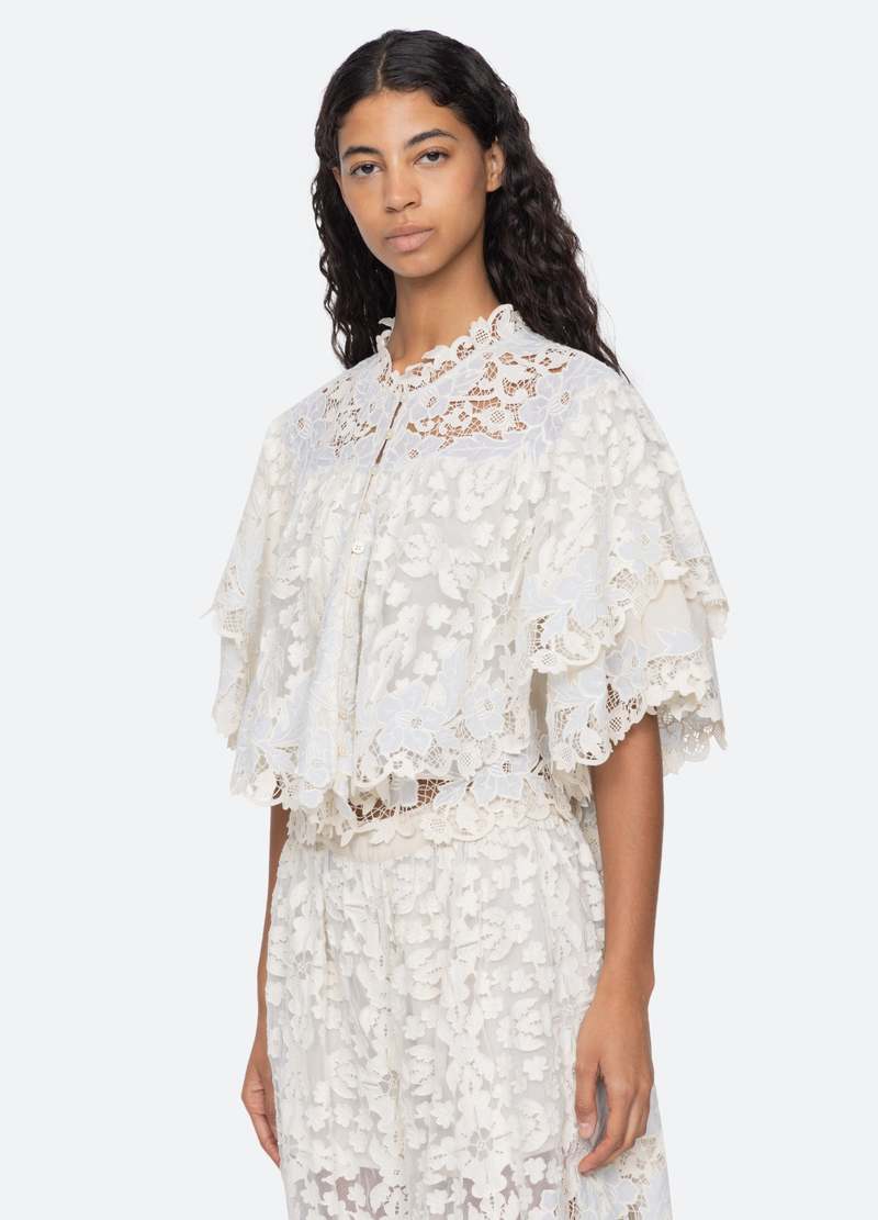 Sea NY Eileen Blouse - Blue