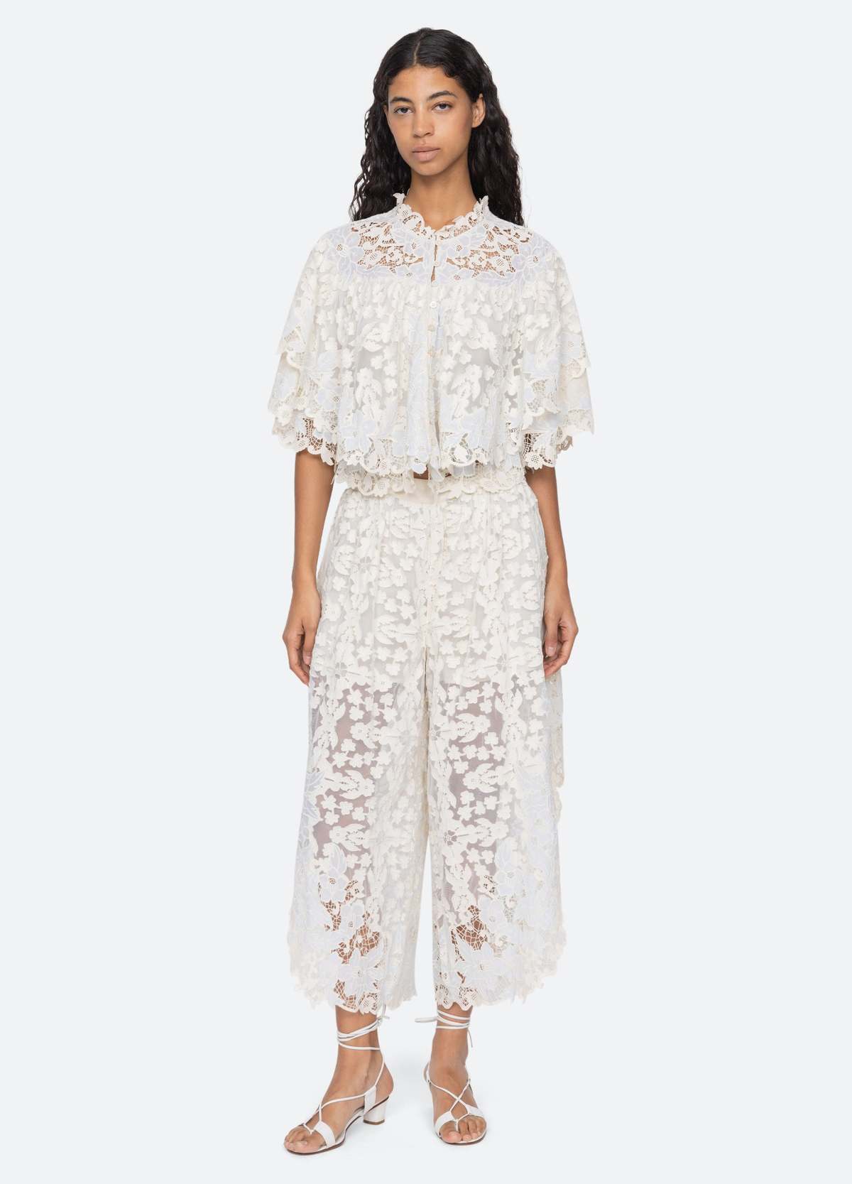 Sea NY Eileen Blouse - Blue - Image 6 of 6