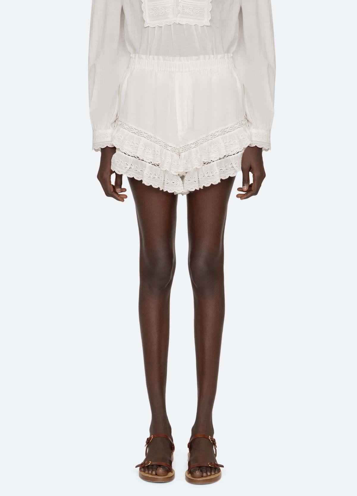 Sea NY Eliza Shorts - White - Image 1 of 6