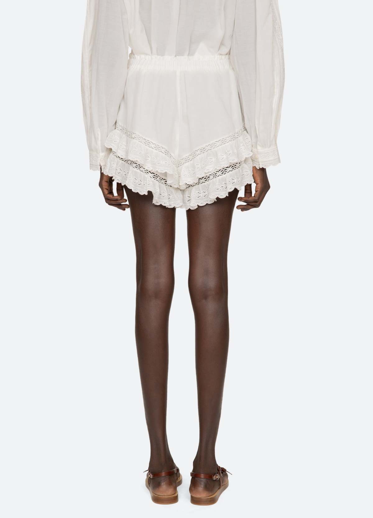 Sea NY Eliza Shorts - White - Image 3 of 6
