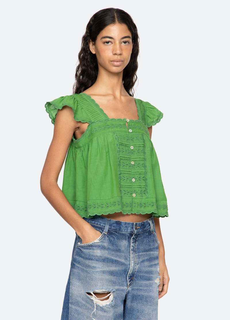 Sea NY Eliza Top - Green