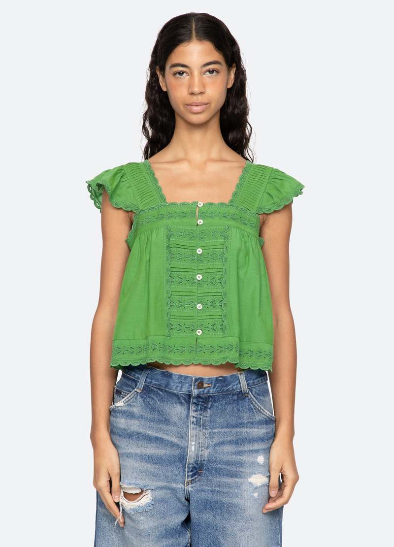 Sea NY Eliza Top - Green