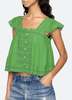 Sea NY Eliza Top - Green - Thumbnail 6