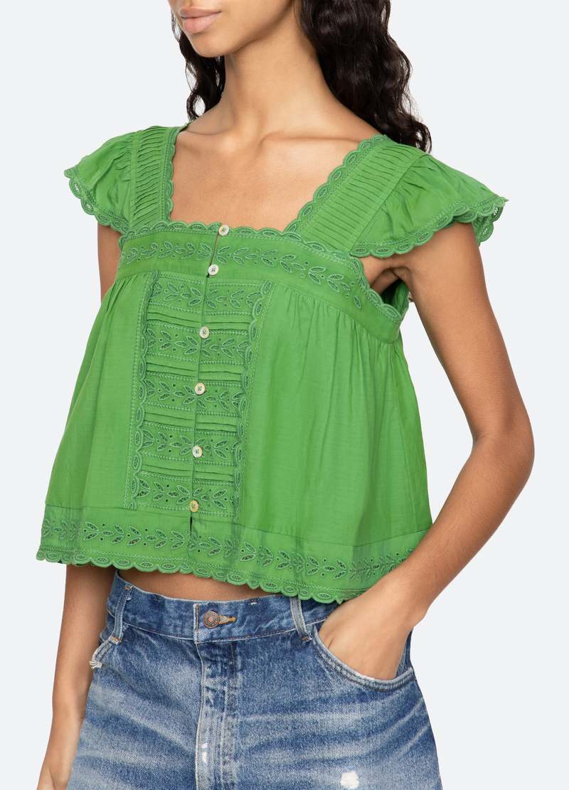 Sea NY Eliza Top - Green