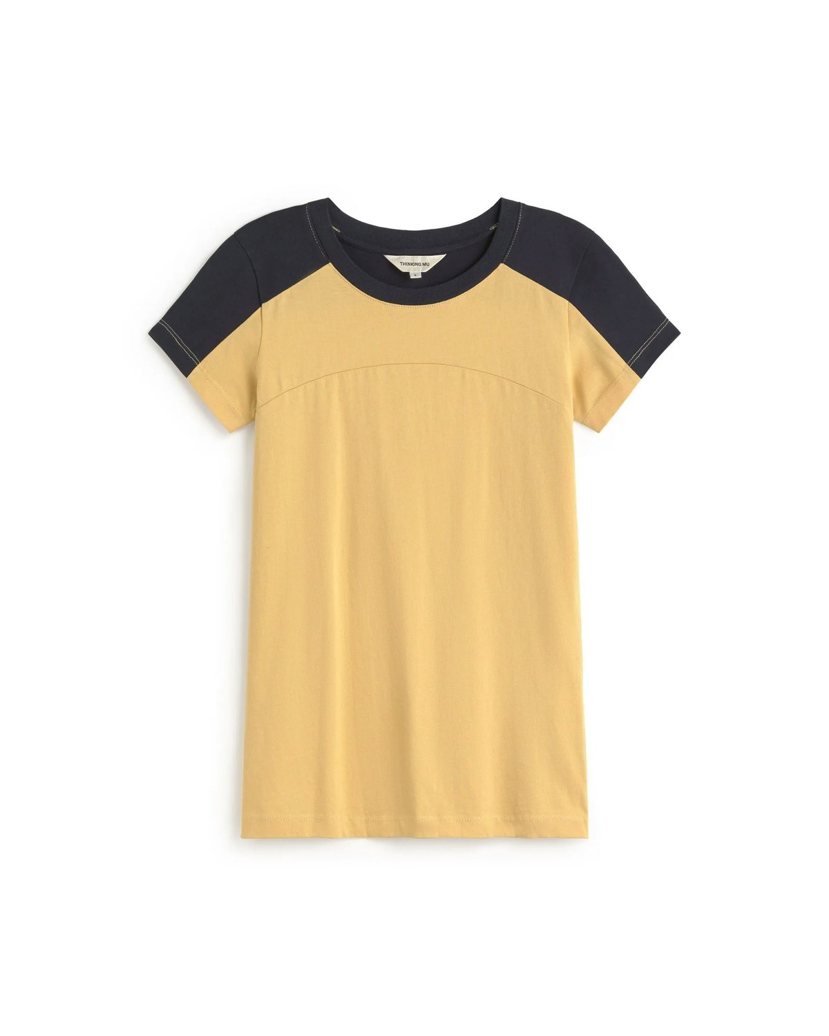 Thinking MU Selma Slim T-Shirt - Yellow - Image 4 of 6